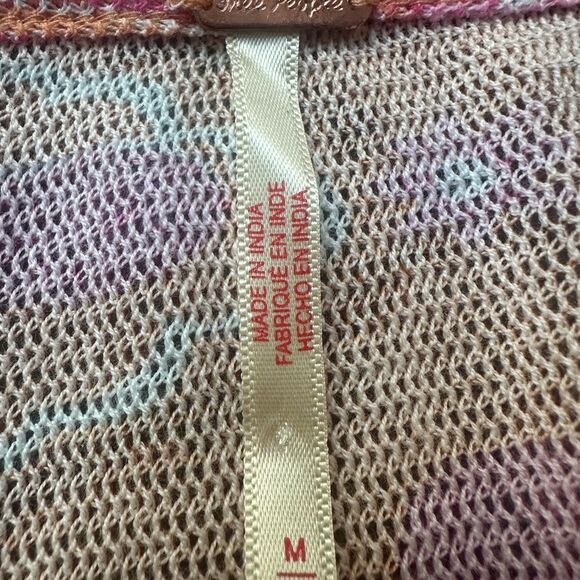 Free People Through the Meadow long, ruched sleeved top. - Picture 2 of 6